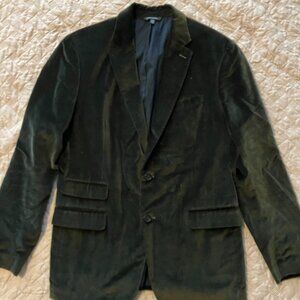 Banana Republic Slim Fit Velvet Blazer